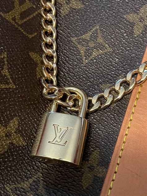 authentic louis vuitton lock.